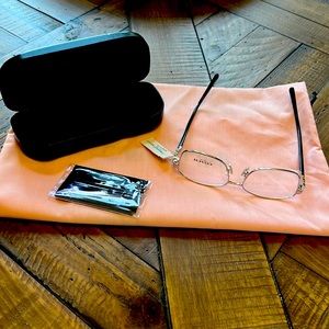 Coach New York  frames silver black NWT